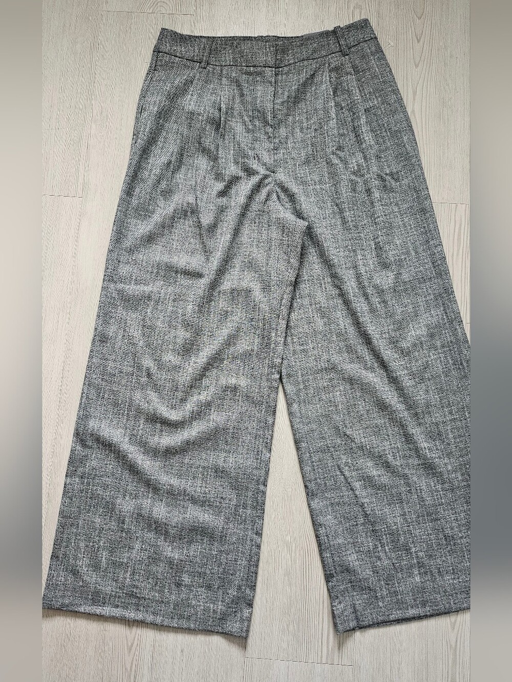 Worthington Gray Textured Dress Pants